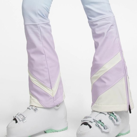 Tignes One Piece Pastel Rainbow Ombré Ski Suit - Picture 8 of 16